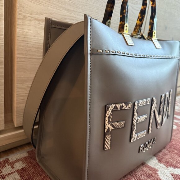 Fendi Roma leather tote - Picture 4 of 10